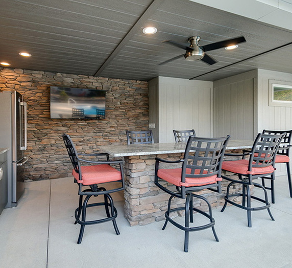 Outdoor/Garage Entertainment Environments